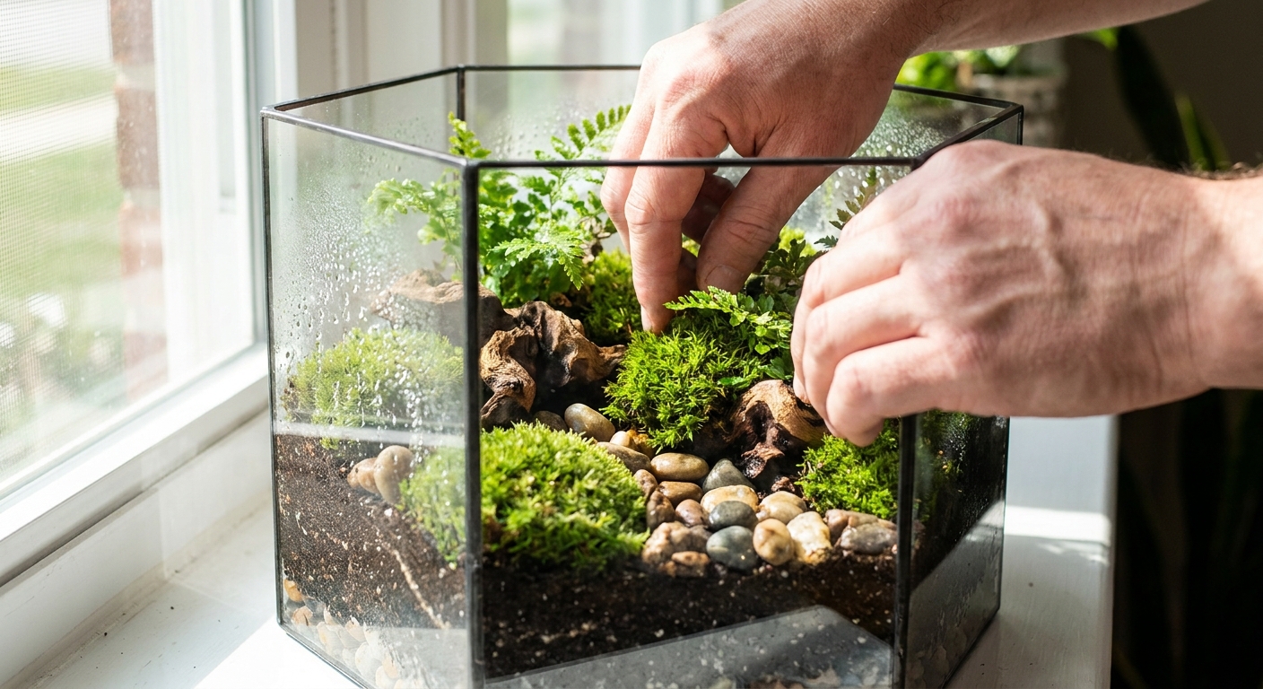 Designing a Living Forest in Glass: A Hands‑On Guide to Plants & Moss for Bioactive Terrariums