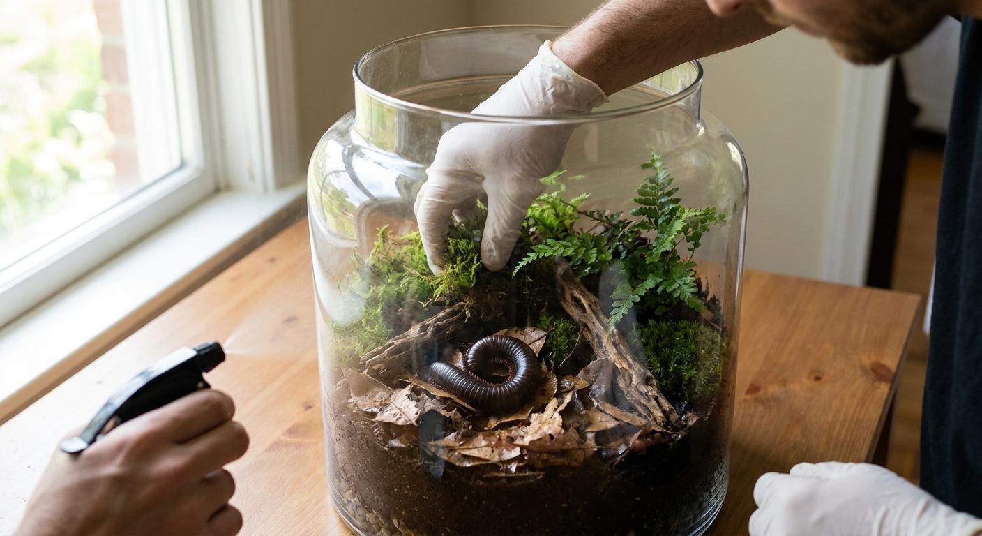 From Glass Box to Living Biome: A Hands-On Guide to Building Your First Bioactive Vivarium