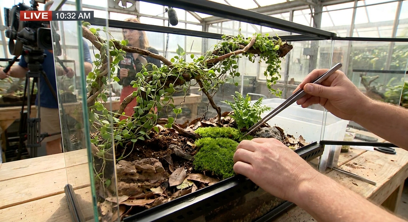 Moss Carpets & Canopy Greens: A Step‑by‑Step Field Manual for Bioactive Vivarium Planting