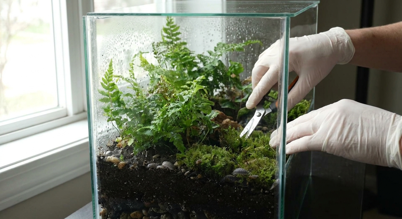 Quiet Forest, Clear Glass: A Practical Maintenance Blueprint for Bioactive Terrariums