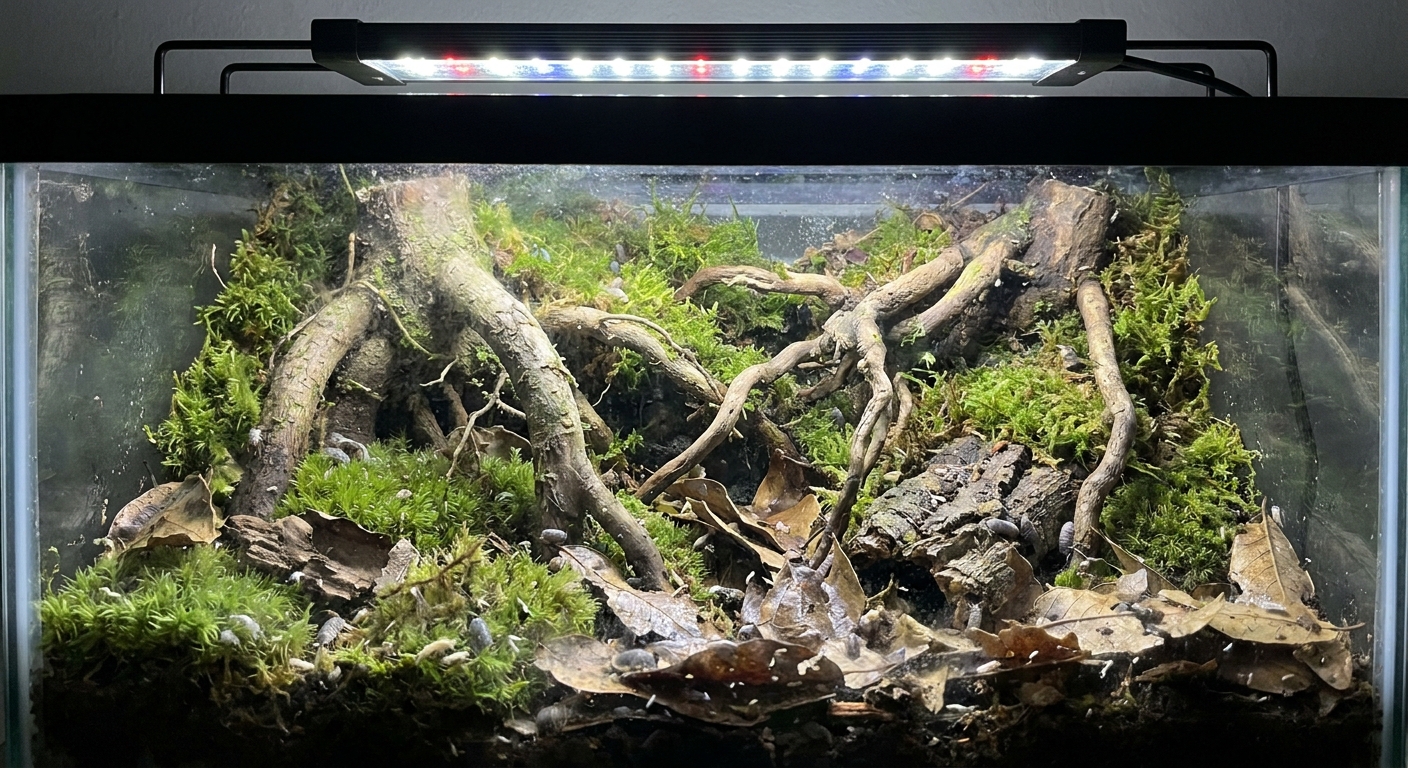 Rooted Realms: Advanced Planting, Moss Craft, and Cleanup Crews for Mature Bioactive Vivariums